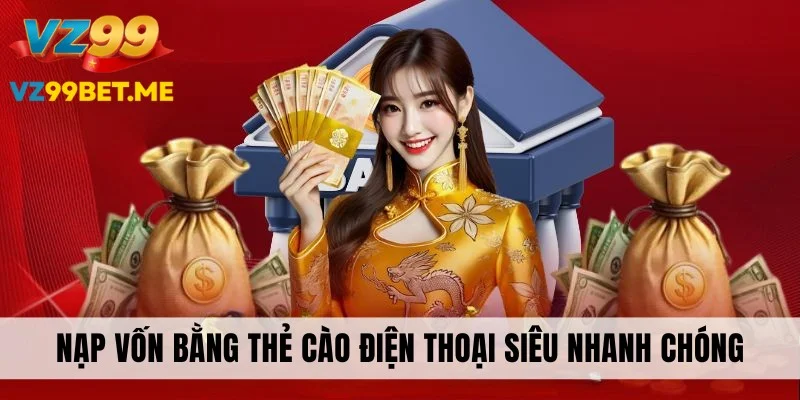 Giao dịch bằng thẻ cào điện thoại siêu tốc