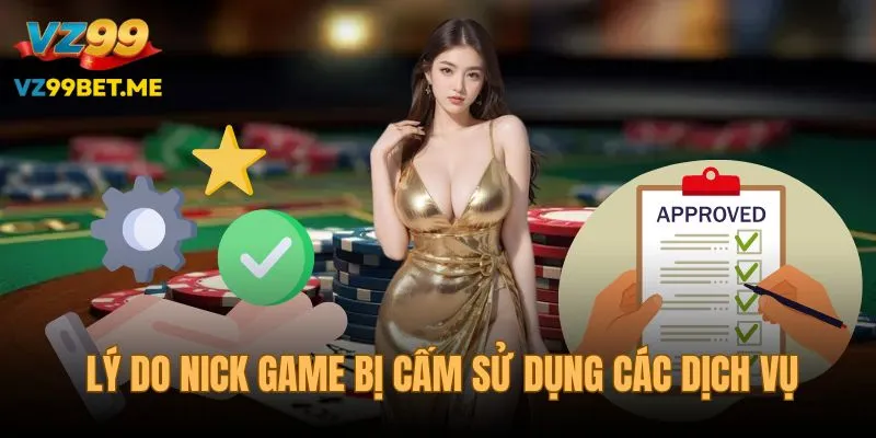 Lý do tài khoản bị cấm sử dụng mọi dịch vụ