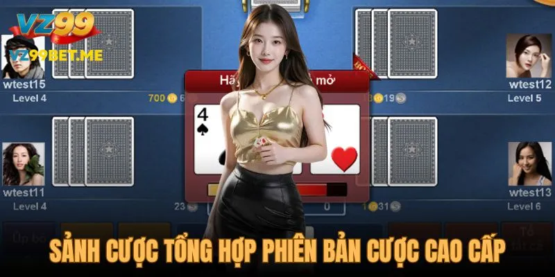 Sảnh cược tổng hợp phiên bản cược cao cấp